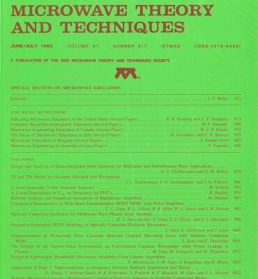 خرید و دانلود نسخه کامل کتاب IEEE MTT-V041-I06-7 (1993-06-07)
