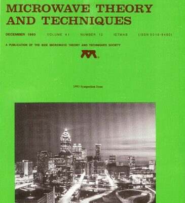 خرید و دانلود نسخه کامل کتاب IEEE MTT-V041-I12 (1993-12)
