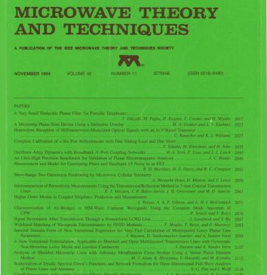 خرید و دانلود نسخه کامل کتاب IEEE MTT-V042-I11 (1994-11)