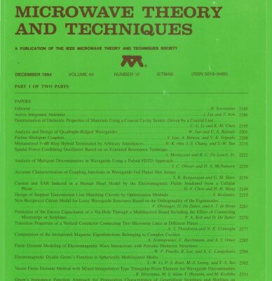 خرید و دانلود نسخه کامل کتاب IEEE MTT-V042-I12A (1994-12)