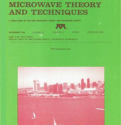 خرید و دانلود نسخه کامل کتاب IEEE MTT-V042-I12B (1994-12)