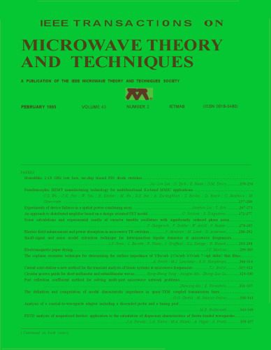 خرید و دانلود نسخه کامل کتاب IEEE MTT-V043-I02 (1995-02)_6909774a27419.jpeg خرید و دانلود نسخه کامل کتاب IEEE MTT-V043-I02 (1995-02)