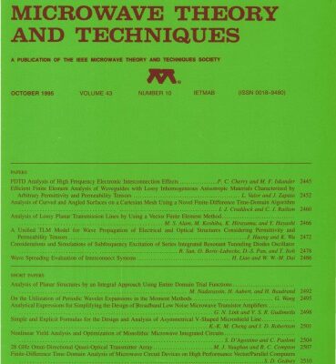 خرید و دانلود نسخه کامل کتاب IEEE MTT-V043-I10 (1995-10)