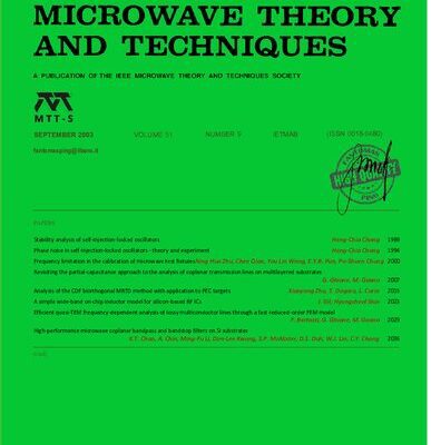 خرید و دانلود نسخه کامل کتاب IEEE MTT-V051-I09 (2003-09)
