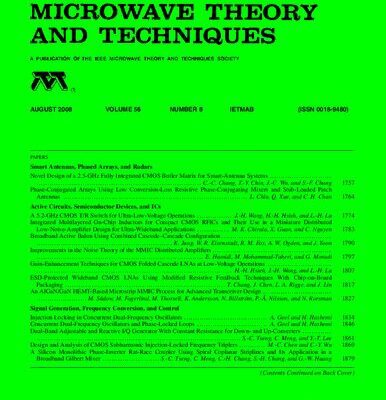خرید و دانلود نسخه کامل کتاب IEEE MTT-V056-I08 (2008-08)