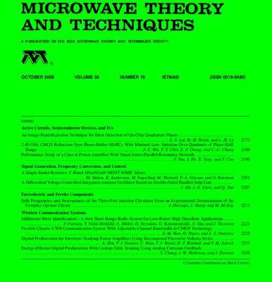 خرید و دانلود نسخه کامل کتاب IEEE MTT-V056-I10 (2008-10)