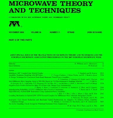 خرید و دانلود نسخه کامل کتاب IEEE MTT-V056-I11 (2008-11B)