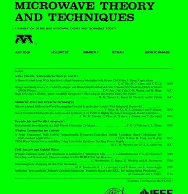 خرید و دانلود نسخه کامل کتاب IEEE MTT-V057-I07 (2009-07)