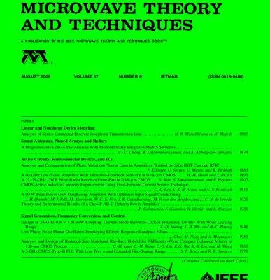 خرید و دانلود نسخه کامل کتاب IEEE MTT-V057-I08 (2009-08)