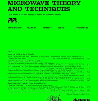 خرید و دانلود نسخه کامل کتاب IEEE MTT-V057-I09 (2009-09)