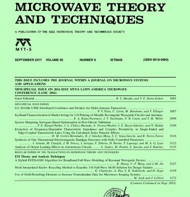 خرید و دانلود نسخه کامل کتاب IEEE MTT-V065-I09 (2017-09)