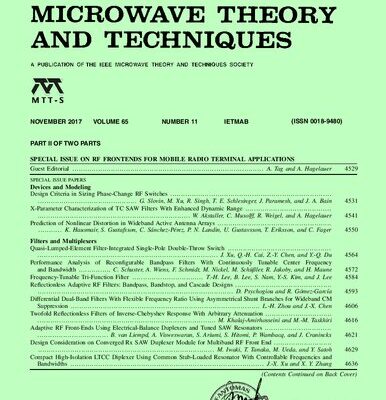 خرید و دانلود نسخه کامل کتاب IEEE MTT-V065-I11B (2017-11)