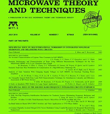 خرید و دانلود نسخه کامل کتاب IEEE MTT-V067-I07 (2019-07A)