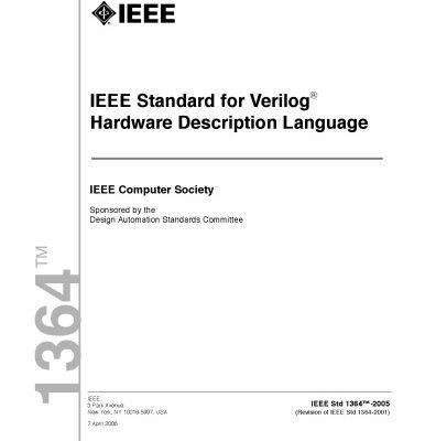 خرید و دانلود نسخه کامل کتاب IEEE Standard for Verilog ® Hardware Description Language