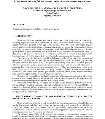 خرید و دانلود نسخه کامل کتاب In the: recent security failures prompt review of secure computing practices