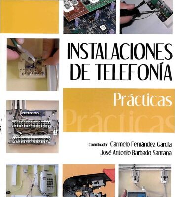 خرید و دانلود نسخه کامل کتاب Instalaciones de telefonía. Prácticas.
