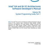 خرید و دانلود نسخه کامل کتاب Intel® 64 and IA-32 Architectures Software Developer’s Manual, Volume 3A: System Programming Guide, Part 1