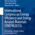 خرید و دانلود نسخه کامل کتاب International Congress on Energy Efficiency and Energy Related Materials (ENEFM2013): Proceedings, Antalya, Turkey, 9-12 October 2013