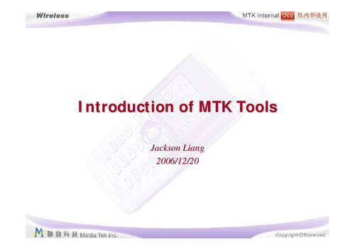 خرید و دانلود نسخه کامل کتاب Introduction of MTK Tools_6906850609250.jpeg خرید و دانلود نسخه کامل کتاب Introduction of MTK Tools