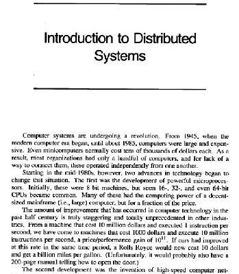 خرید و دانلود نسخه کامل کتاب Introduction to distributed systems