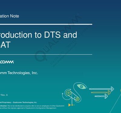 خرید و دانلود نسخه کامل کتاب Introduction to DTS and QBAT