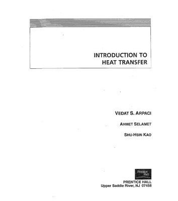 خرید و دانلود نسخه کامل کتاب Introduction to Heat Transfer