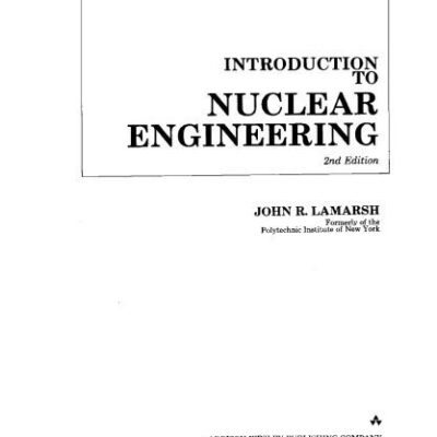 خرید و دانلود نسخه کامل کتاب Introduction to nuclear engineering