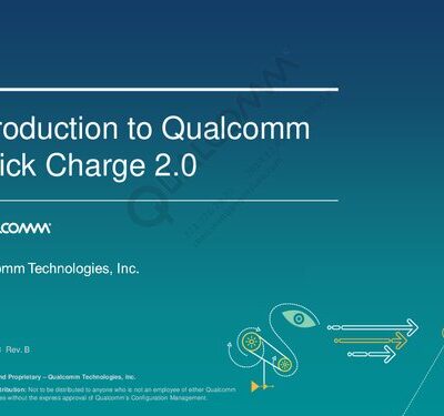 خرید و دانلود نسخه کامل کتاب Introduction to Qualcomm Quick Charge 2.0