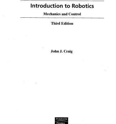 خرید و دانلود نسخه کامل کتاب Introduction to Robotics Mechanics and Control 3rd edition