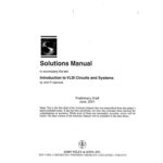 خرید و دانلود نسخه کامل کتاب Introduction to VLSI Circuits and Systems ( draft)(Solutions)