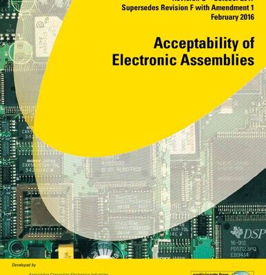 خرید و دانلود نسخه کامل کتاب IPC-A-610: Acceptability of Electronic Assemblies (IPC-A-610G)