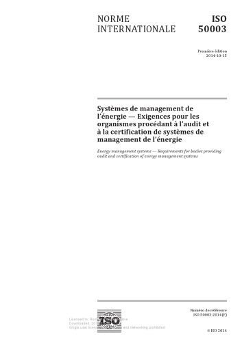 خرید و دانلود نسخه کامل کتاب ISO 50003 (F) Systèmes de management de l’énergie — Exigences pour les organismes procédant à l’audit et à la certification de management de l’énergie_69232d765b2a4.jpeg خرید و دانلود نسخه کامل کتاب ISO 50003 (F) Systèmes de management de l’énergie — Exigences pour les organismes procédant à l’audit et à la certification de management de l’énergie