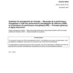 خرید و دانلود نسخه کامل کتاب ISO 50006 (F) Systèmes de management de l’énergie — Mesurage de la performance énergétique à l’aide des performances énergétiques de référence (PER) et d’indicateurs de performance énergétique (IPÉ) — Principes généraux et lignes directrices