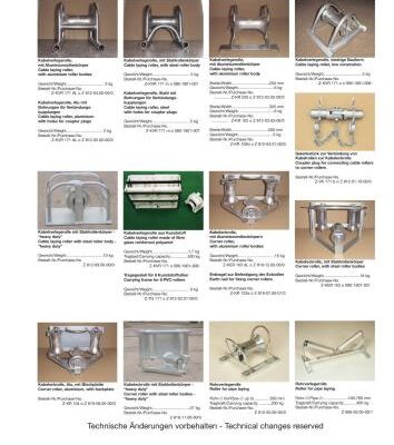 خرید و دانلود نسخه کامل کتاب Kabelverlegezubehor – Cable Laying Accessories