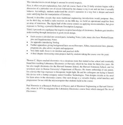 خرید و دانلود نسخه کامل کتاب Learning the Art of Electronics: A Hands-On Lab Course