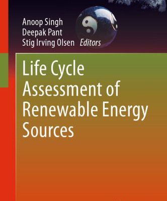 خرید و دانلود نسخه کامل کتاب Life Cycle Assessment of Renewable Energy Sources