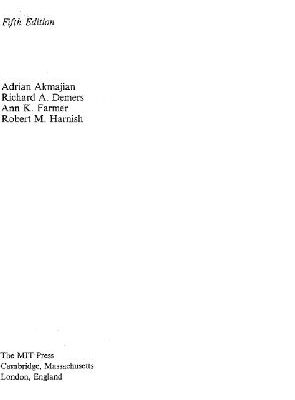 خرید و دانلود نسخه کامل کتاب Linguistics, an introduction to language and communication