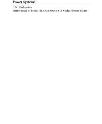 خرید و دانلود نسخه کامل کتاب Maintenance of Process Instrumentation in Nuclear Power Plants