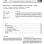 خرید و دانلود نسخه کامل کتاب Materials used as PCM in thermal energy storage in buildings: A review (Фазопереходные материалы для аккумулирования тепла в зданиях: обзор)