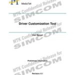 خرید و دانلود نسخه کامل کتاب Mediatek Driver Customization Tool (DCT) User Manual