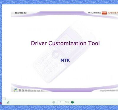 خرید و دانلود نسخه کامل کتاب Mediatek Driver Customization Tool (DCT)
