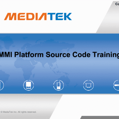 خرید و دانلود نسخه کامل کتاب Mediatek MMI Training Materials