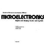 خرید و دانلود نسخه کامل کتاب Microelectronics – Millman – Solution Manual