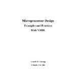 خرید و دانلود نسخه کامل کتاب Microprocessor Design with VHDL