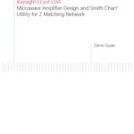 خرید و دانلود نسخه کامل کتاب Microwave Amplifier Design and Smith Chart  Utility for Z Matching Network using ADS