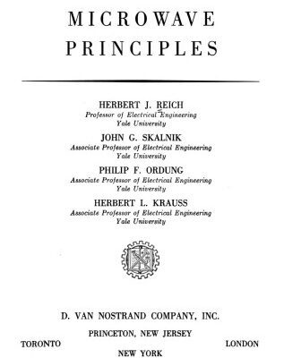 خرید و دانلود نسخه کامل کتاب Microwave Principles