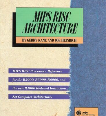 خرید و دانلود نسخه کامل کتاب Mips Risc Architecture