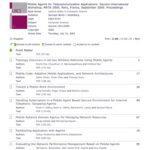 خرید و دانلود نسخه کامل کتاب Mobile Agents for Telecommunication Applications: Second International Workshop, MATA 2000 Paris, France, September 18–20, 2000 Proceedings