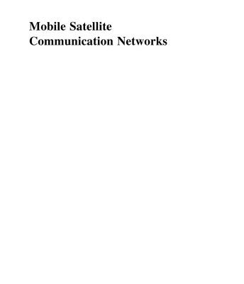 خرید و دانلود نسخه کامل کتاب Mobile satellite communication networks