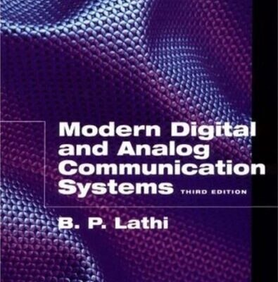 خرید و دانلود نسخه کامل کتاب Modern Digital And Analog Communications Systems